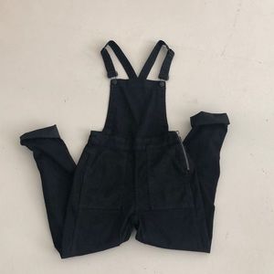 Madewell Crossback Overalls Black